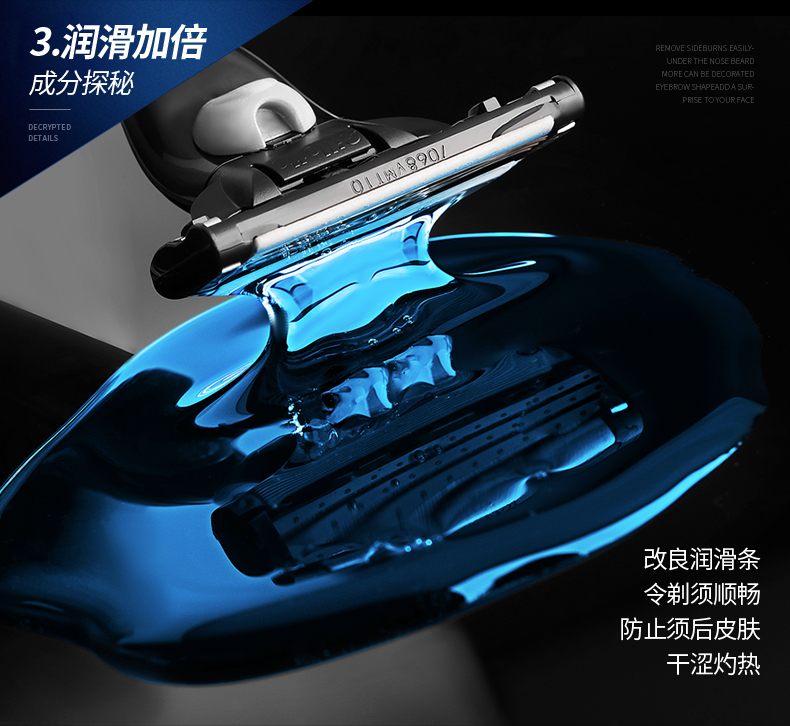 吉列鋒速刮胡刀手動剃須刀(圖6)