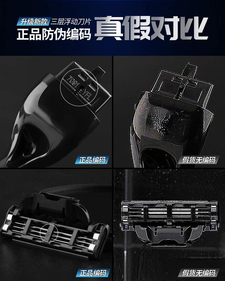 吉列鋒速刮胡刀手動剃須刀(圖13)